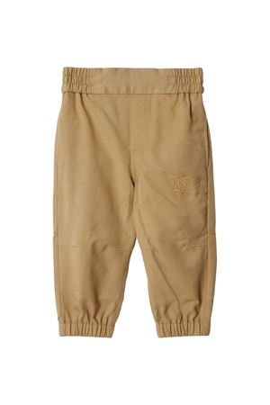 pantalone in cotone beige BURBERRY KIDS | 8104421B9719